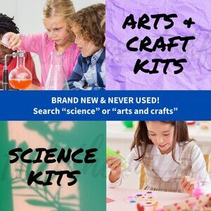 KIDS SCIENCE & ARTS KITS